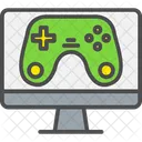Videogames Joystick Controlador Icon