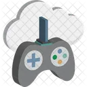 Jogos Em Nuvem Gamepad Computacao Em Nuvem Ícone
