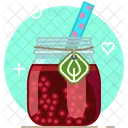 Johannisbeeren Smoothie Getrank Symbol