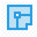 Join Corners Line Icon