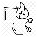 Joint Heat Joint Injury Icon