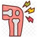 Joint Pain Knee Pain General Pain Icon
