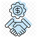 Joint Venture Color Shadow Thinline Icon アイコン