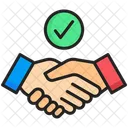 Joint Ventures Success Team Icon