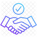 Joint Ventures Success Team Icon