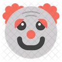 Joker Face Clawn Emoji Icon