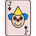 Joker Card Poker Casino Icon