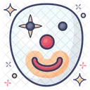 Scary Clown Evil Joker Halloween アイコン