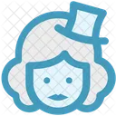Joker-Gesicht  Symbol