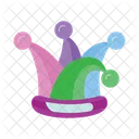 Joker Hat Hat Carnival Icon