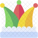 Joker Hat Costume Party Hat Icon