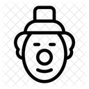 Joker Clown Circus Icon