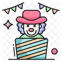 Joker Clown Comedian 아이콘