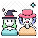 Jokers Clown Comedian 아이콘