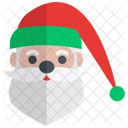 Jolly Christmas Santa  Icon