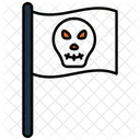 Jolly Roger Crossbones Skeleton Icon