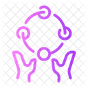 Jonglieren  Symbol