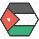 Jordan Asian Country Icon