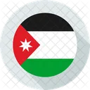 Country Flag Jordan Icon
