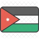 Jordan Asian Country Icon
