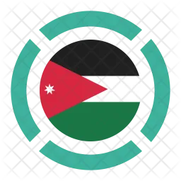 Jordan Flag Icon