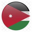 Jordan Country Flag Icon