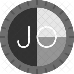 Jordan Dial Code  Icon