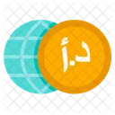 Jordan Dinar  Icon