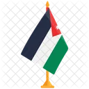 Jordania Bandera De Jordania Bandera De Jordania Icono