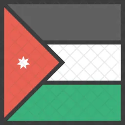 Jordan Flag Icône