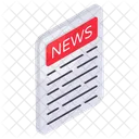 Noticias Jornal Boletim Informativo Icon