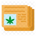 Cannabis Maconha Diario Icon