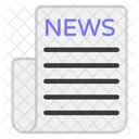 Jornal Boletim Informativo Noticia Icon