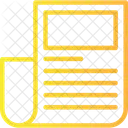 Jornal  Ícone