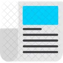 Jornal  Ícone