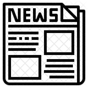 Jornal  Ícone