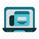 Jornal Online Laptop Icon