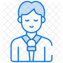 Jornalista Reporter Noticia Icon