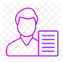 Jornalista Reporter Noticia Icon