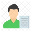 Jornalista Reporter Noticia Icon