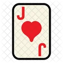 Jota de corazones  Icono