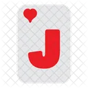 Jota de corazones  Icono