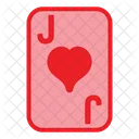 Jota de corazones  Icono