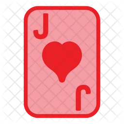 Jota de corazones  Icono