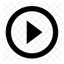 Cercle Contour Conception Icône