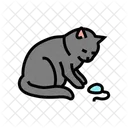 Jouet Souris Chat Icône