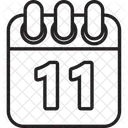 Jour 11  Icône