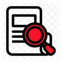 Journal Recherche Recherche Icône