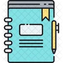 Journal Notebook Book Icon