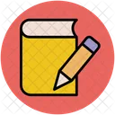 Journal Carnet Crayon Icon